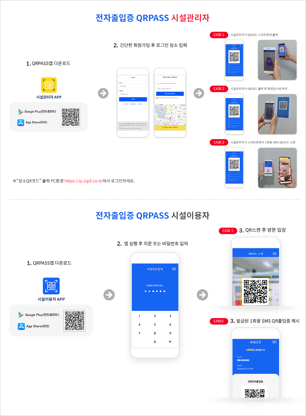 QRPASS  서비스 프로세스